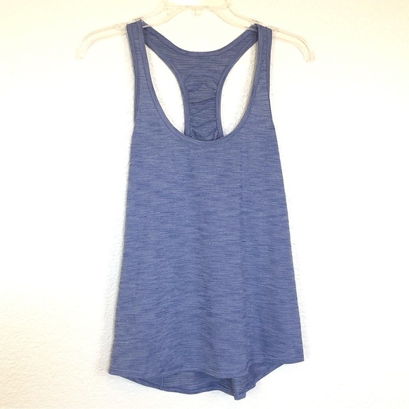 Lululemon Our Sport Racerback Tank in Heathered Viola Heathered Purple Small - Picture 2 of 7